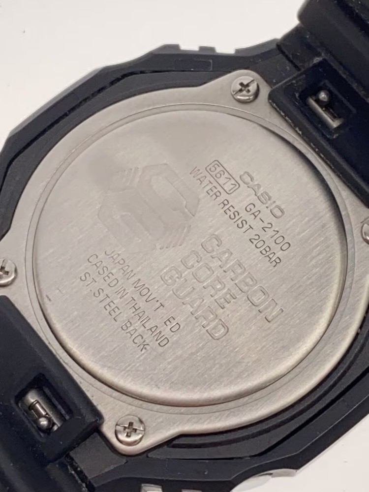 CASIO Quartz Watch G SHOCK Digital Analog BLK BLK