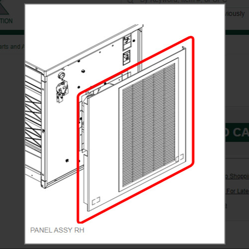 PANEL ASSY RH #2101483-02S