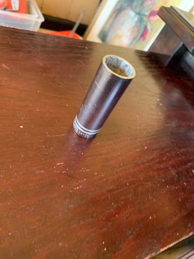 New VINTAGE "INDESTRO SELECT USA 6626" 12 POINT DEEP SOCKET ~ 13/16"