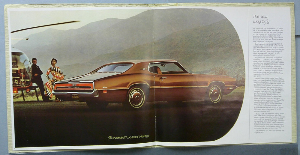 1970 Ford Thunderbird Sales Catalog