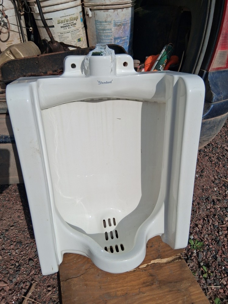Vintage Standard Porcelain Wall Mount Urinal