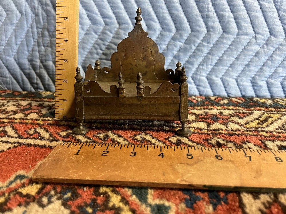Vintage Brass Moroccan Letter Holder