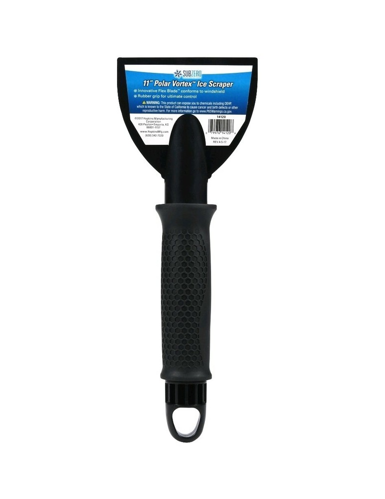 NWT 11" Polar Vortex Ice Scraper by SubZero Red, Black