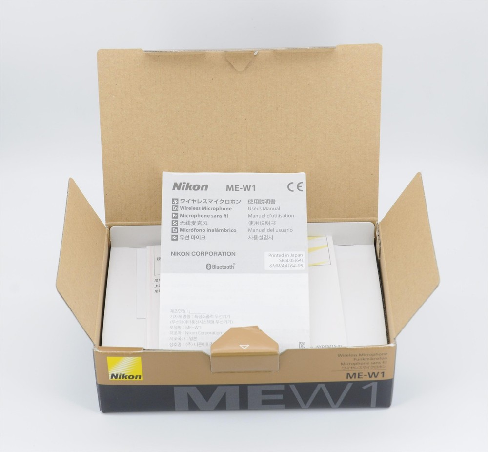 Genuine Nikon Wireless Microphone Set ME-W1