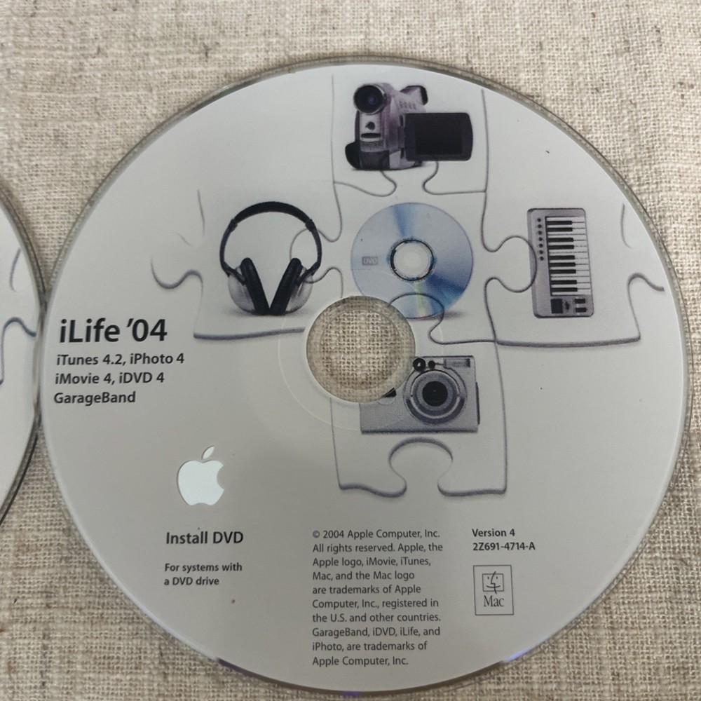iLife 04 Version 4.0 (CD & DVD Version)s