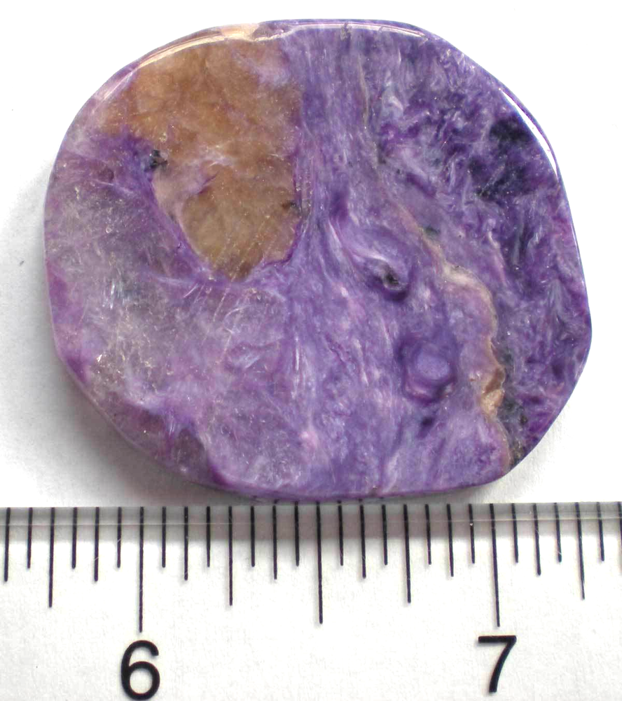 Charoite A Flat Palmstone sc761d