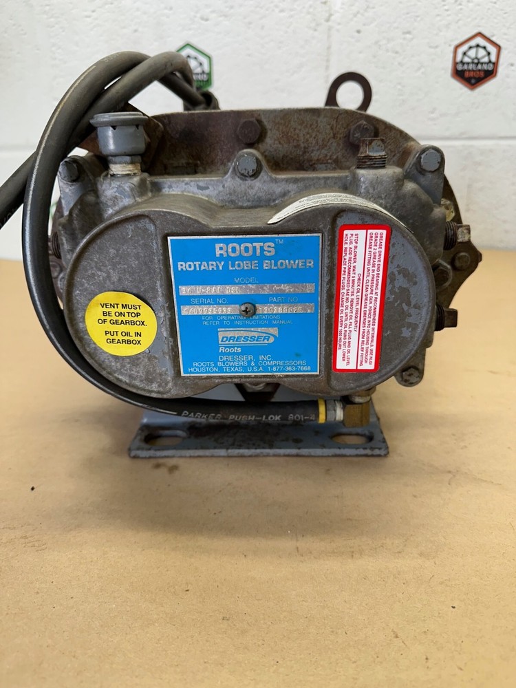 ROOTS 36 U-RAI DSL Rotary Lobe Blower