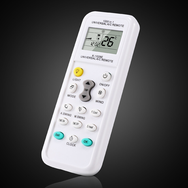 2X Universal A/C Air Conditioning Remote Control Replacement for 1000 Multibrand