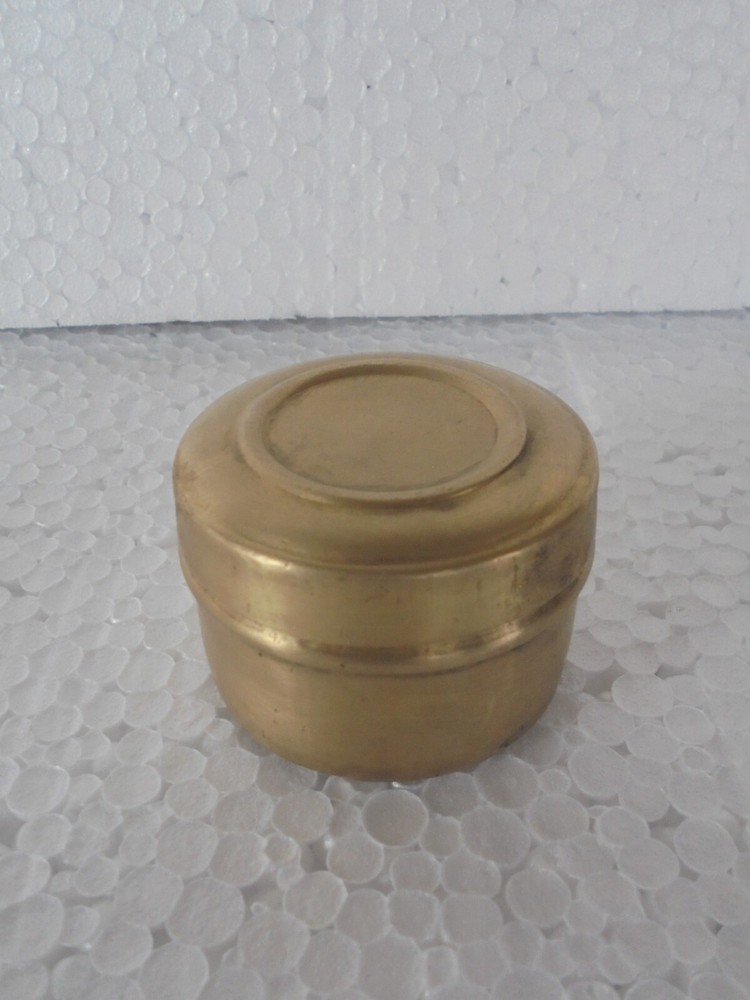 3 Pc Vintage Round Small Handcrafted Powder/Pill Boxes