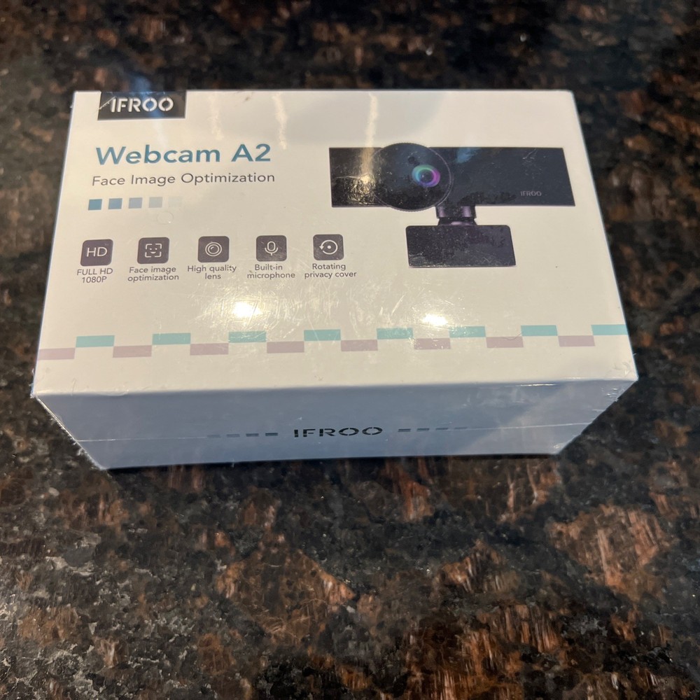 IFROO Webcam A2 Face Image Optimization Full HD 1080P Built-in Microphone