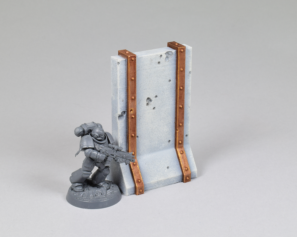 3D Printed Terrain: Blast Walls for 40k or 28 mm Tabletop Games