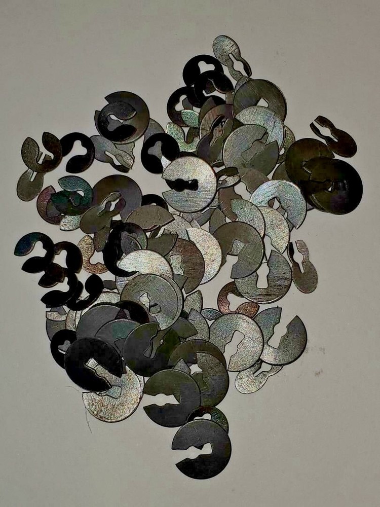 Split Washers Jumping Wall Grandfather Mantle Clock Assorted 100 Pcs New