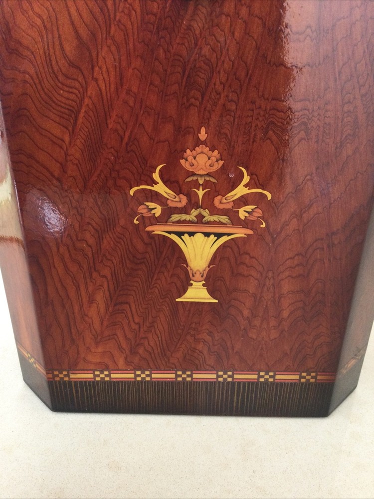 Vintage Wine Box Carrier. Holds Two Bottles.