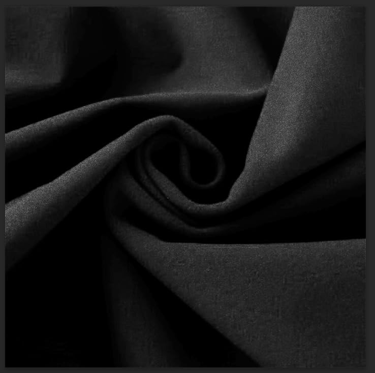 Professional Billiard Cloth Pool Table Felt Replacement Kit for Standard Black