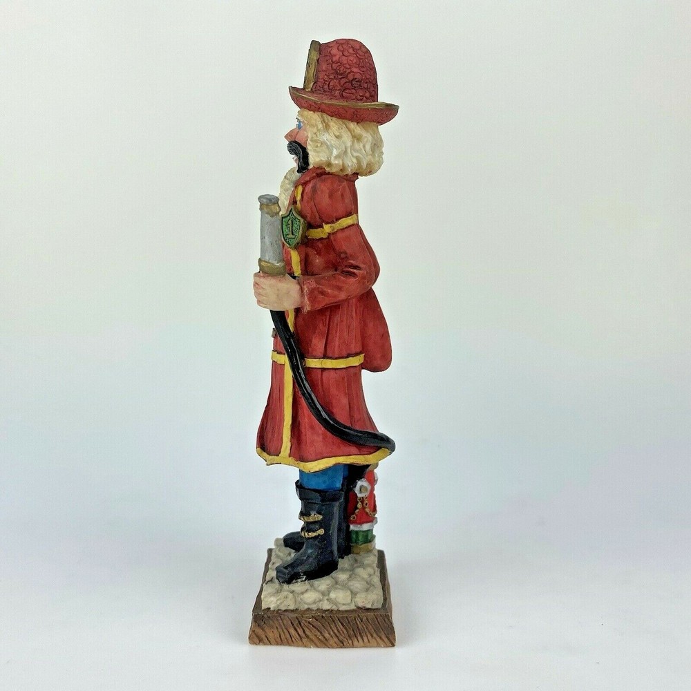 FIREMAN Nutcracker Figurine 6” 1994 Roman Galleria Lucchese Classics Axe Gift