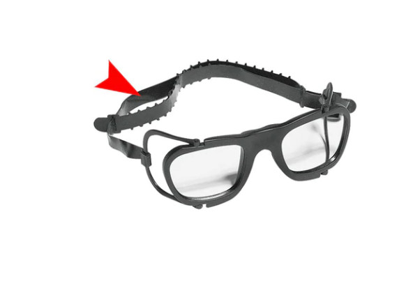 Criss Optical Mag 1 Combat Eyeglass Frame Replacement Strap - Black