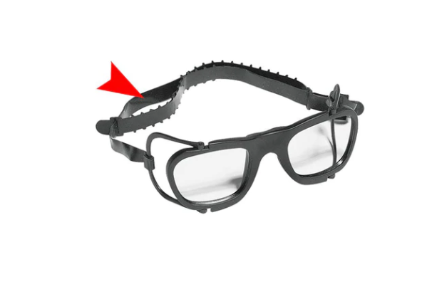 Criss Optical Mag 1 Combat Eyeglass Frame Replacement Strap - Black