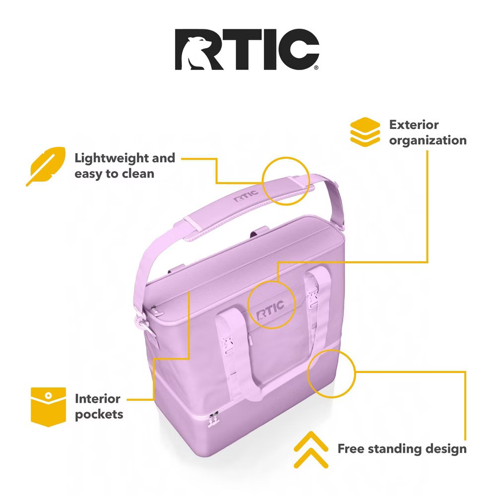 RTIC Outdoors Structured Tote Bag - Lavender