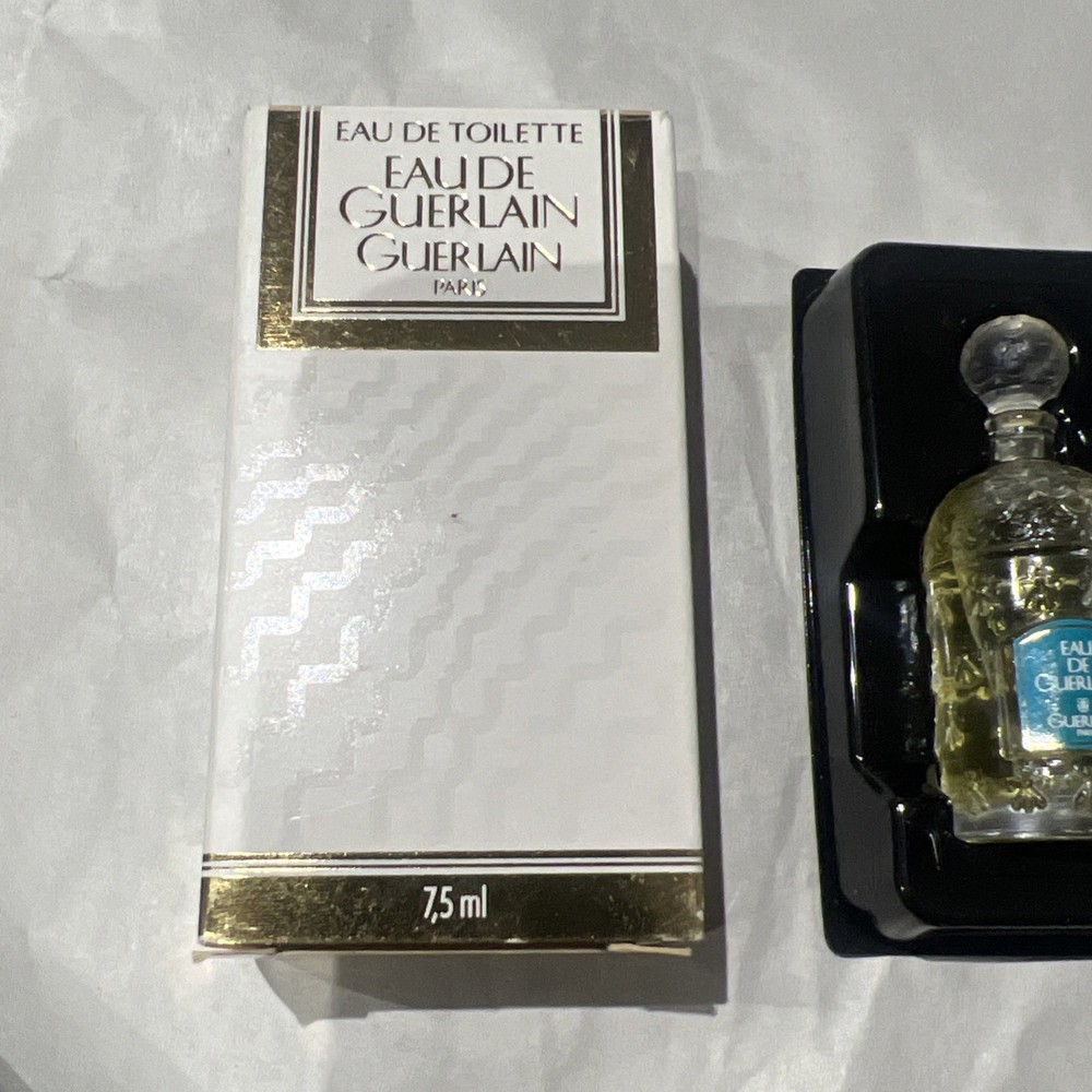 Eau de Guerlain Miniature 7.5 ml Perfume sample 80%