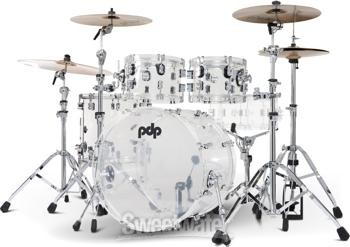 PDP Concept Acrylic 4-piece Shell Pack - Clear