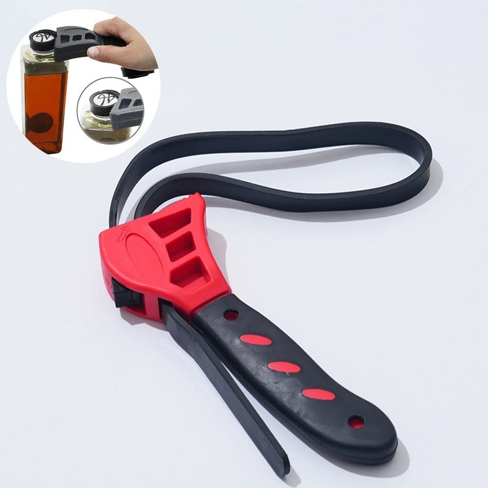 Cost-Effective Reliable Sturdy Oil Filter Puller Strap Spanner Chain Belt Wrench