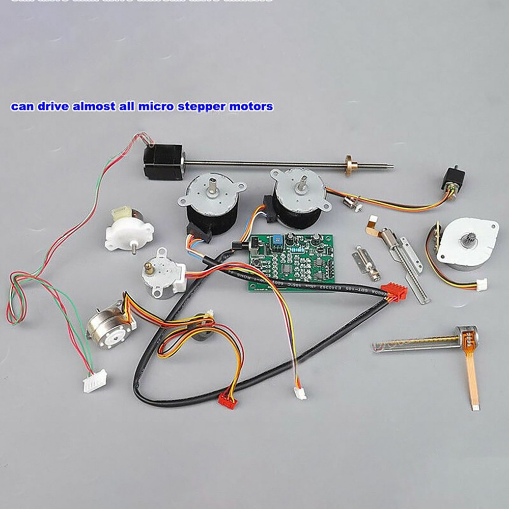 DC 5v-12v 2-PHASE&4-Phase 5-Wire Stepper Motor Driver Board Speed Controller