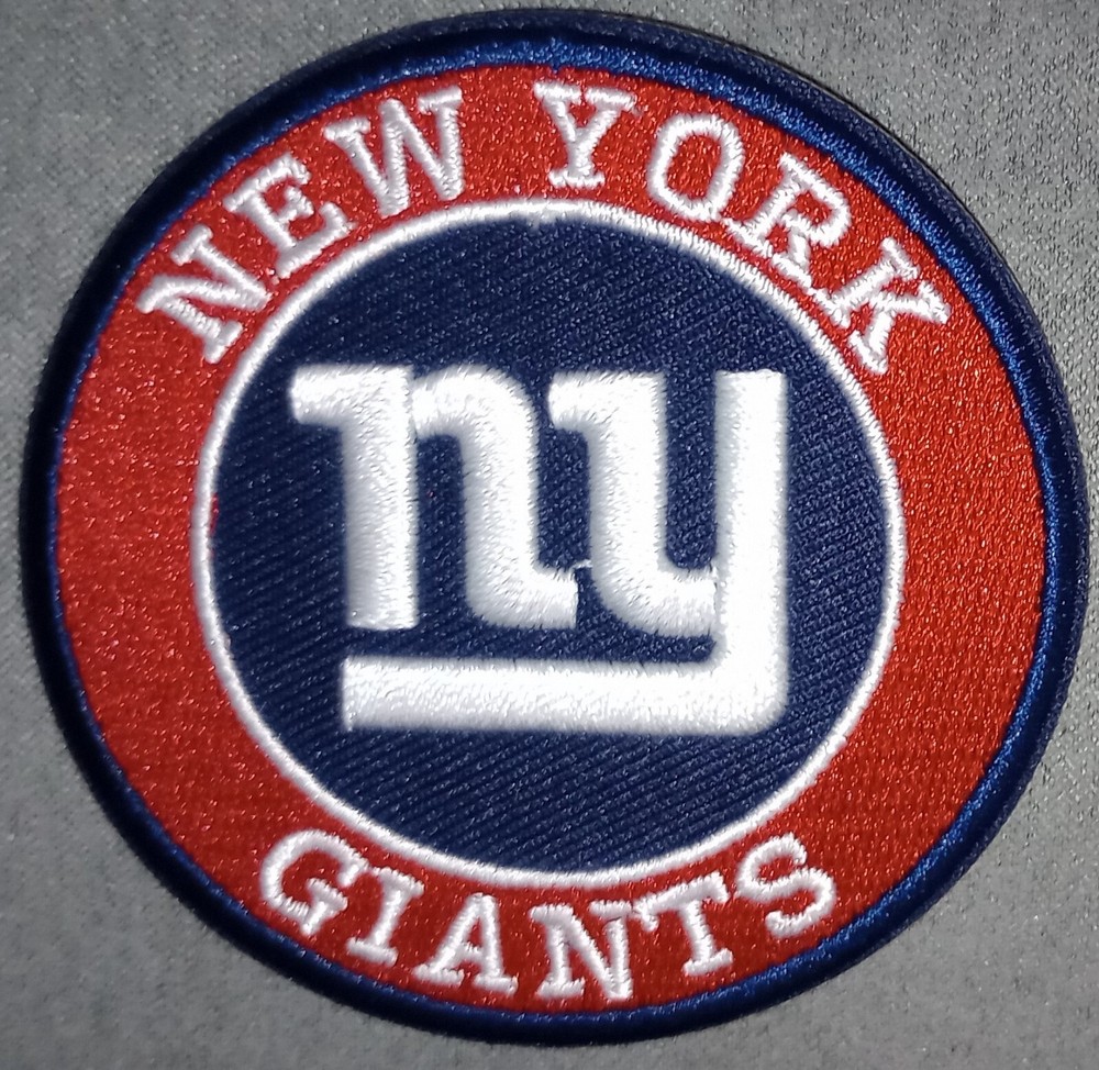 NEW YORK GIANTS IRON ON PATCH