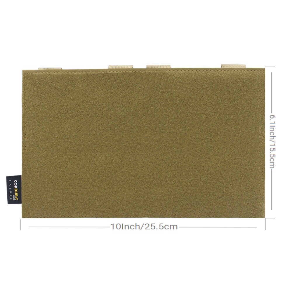 Tactical Molle Adapter Panel Hook Loop Plate for Vest Armband Expansion