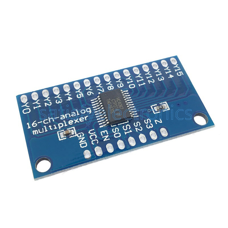 2Pcs 16CH Analog Digital MUX Breakout Board CD74HC4067 Precise module