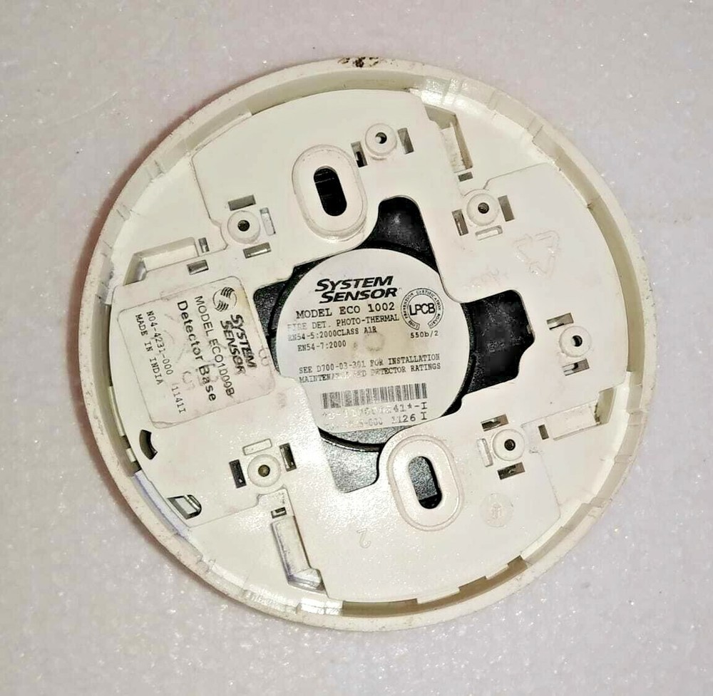 ECO 1002 PHOTOELECTRONIC SMOKE DETECTOR SYSTEM SENSOR