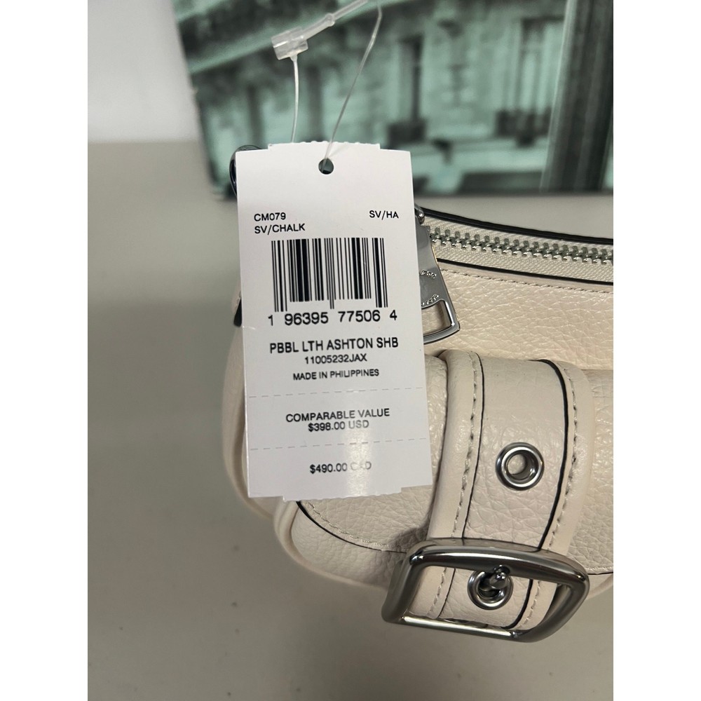 Coach CM079 Ashton Bag IN Chalk