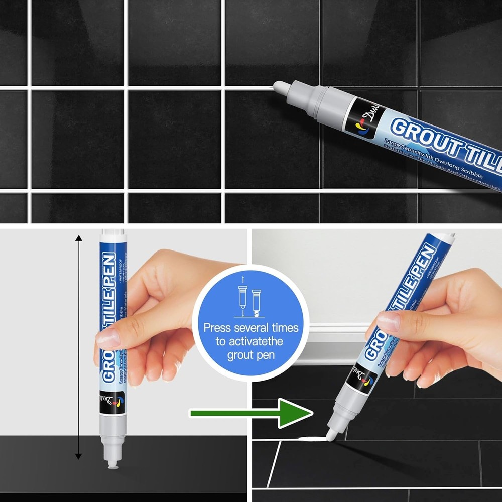 DIY 33oz Water-Based Bathtub & Tile Refinishing Kit - Easy Application, Low Odor