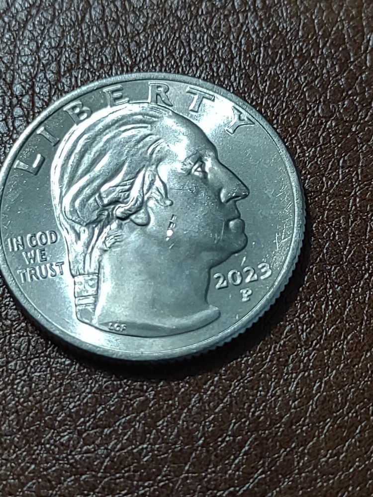 2023 P Edith Kanakaole Quarter Error Coin Obverse & Reverse error
