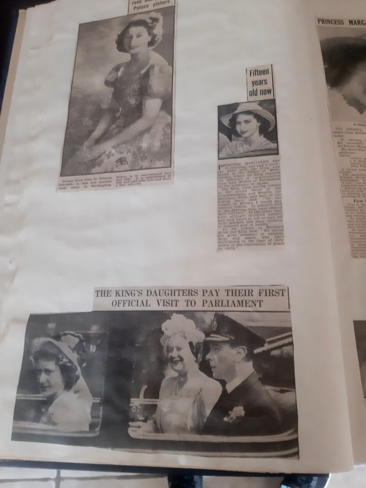 Royal Newspaper Scrapbook
