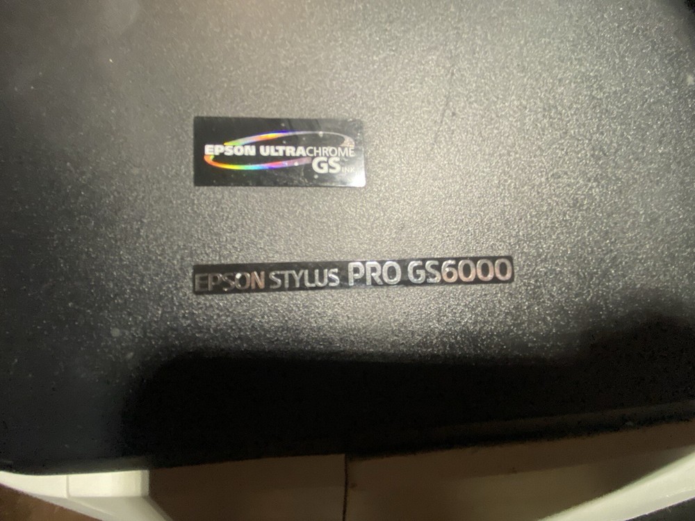 Epson GS6000 Wide Format Printer – Powers On – Sold As-Is