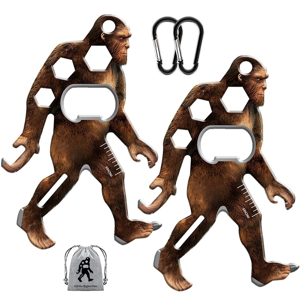 Haigoo Sasquatch Multi-tool 2 Pack, Tool-a-long Stainless Steel Tool C