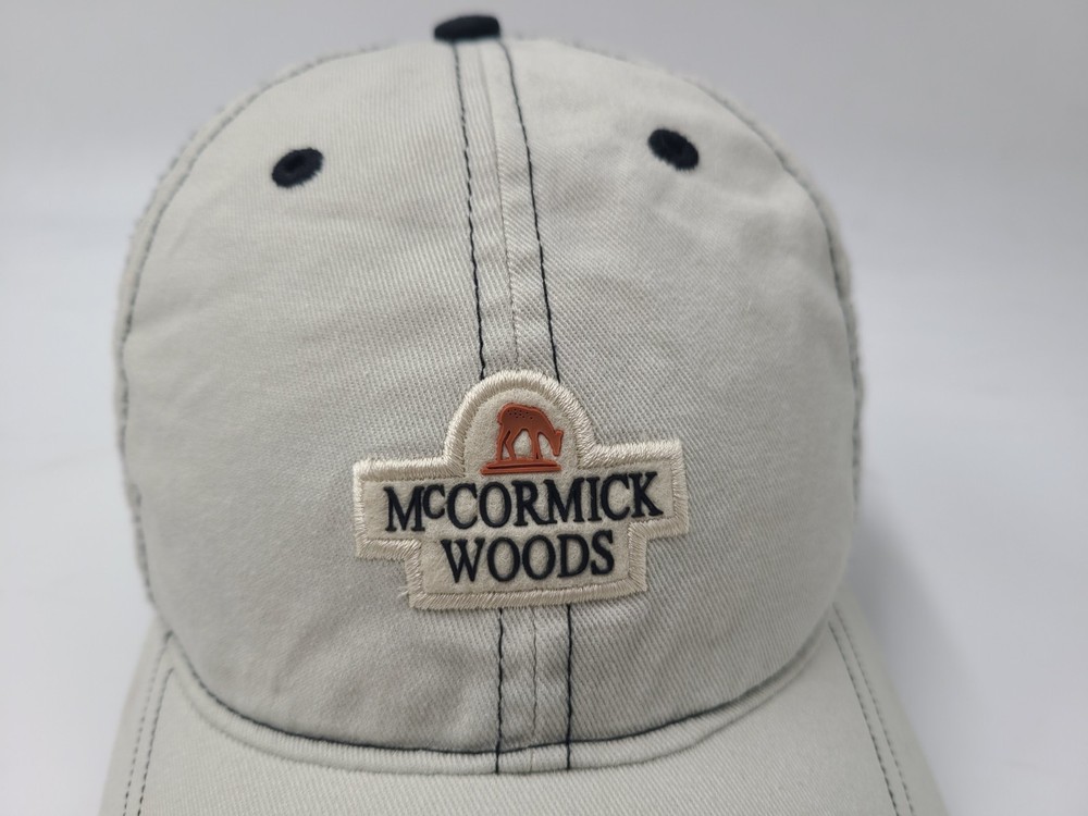 McCormick Woods Golf Club Golf Digest Strapback Adjustable Hat Cap Washington