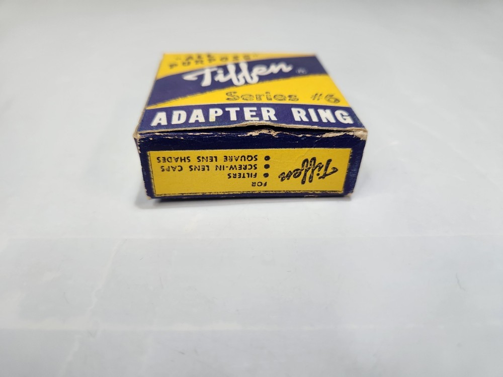Tiffen lens adapter ring metal threaded series 6 Plus Filter Holder Ring