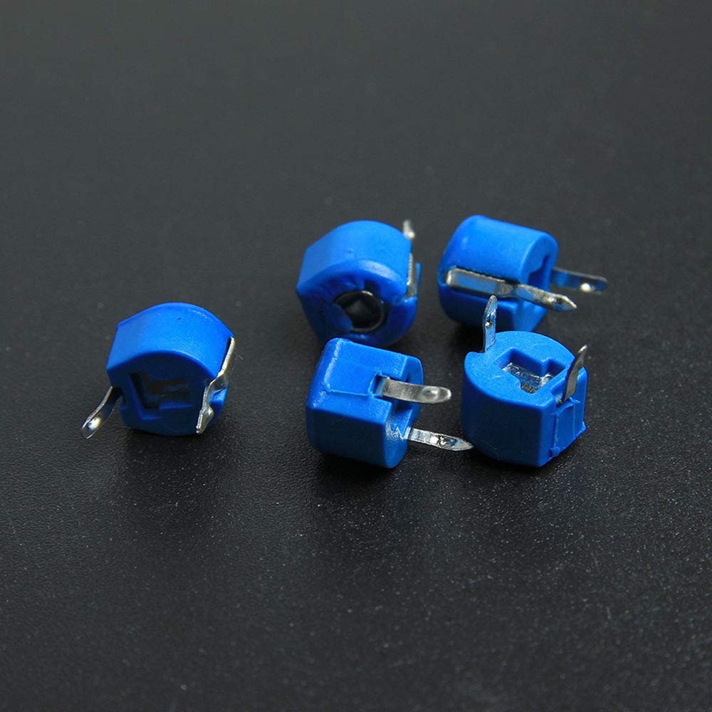 45 pcs 9 Values Trimmer Capacitor Kit Assorted Adjustable Variable Capacitors