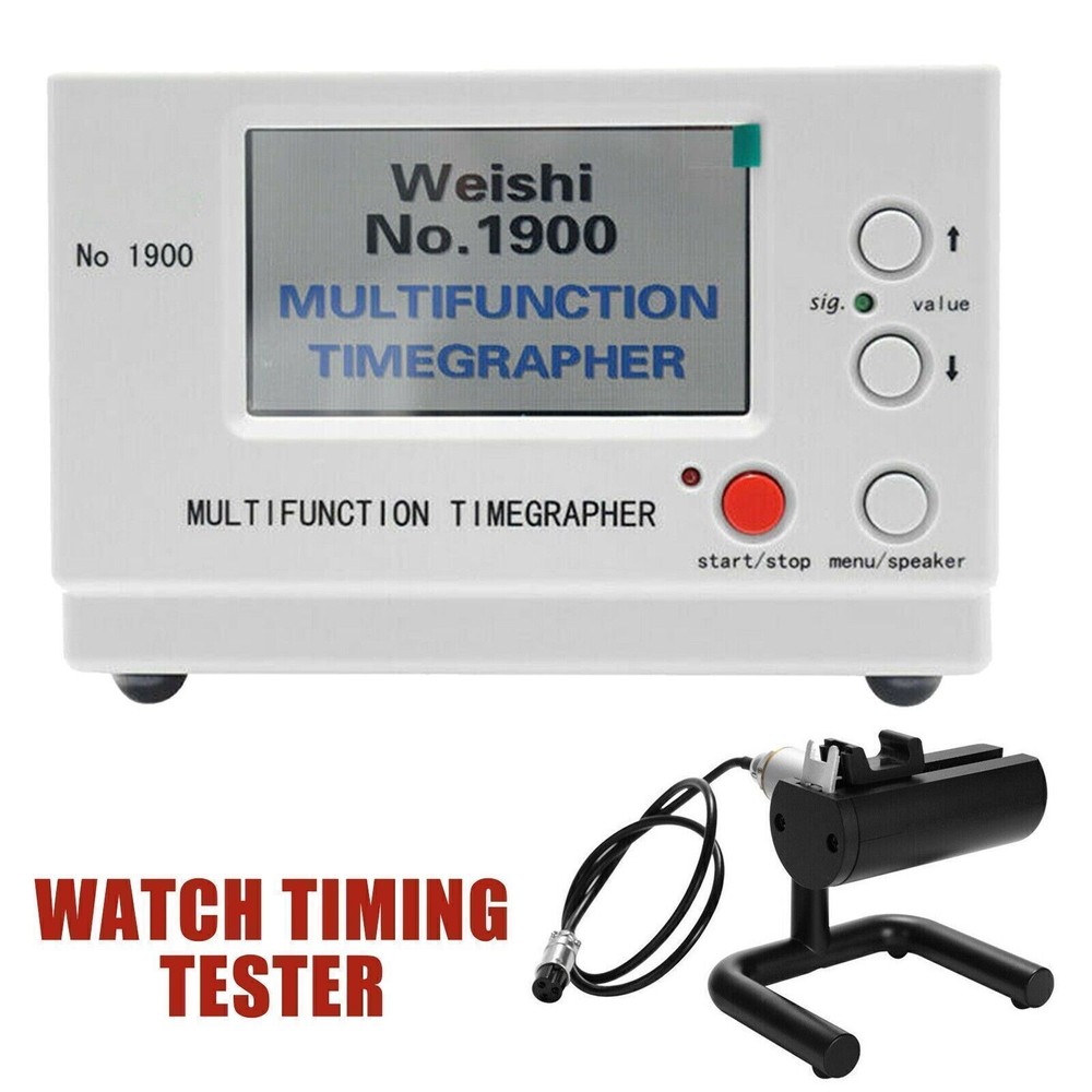 No.1900 Watch Timegrapher Multifunction Machine Timing Tester Tool Mechanical EF