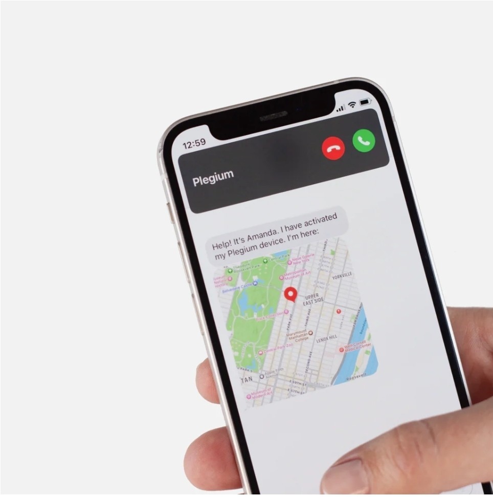 Plegium Smart Emergency Button Wearable