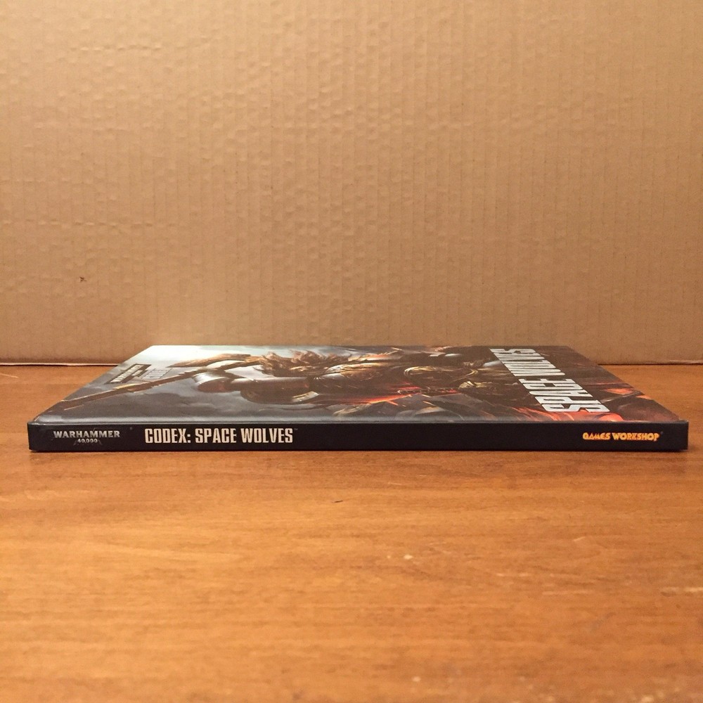 Warhammer 40,000 Space Wolves Codex 2014 Games Workshop Hardcover Good+/VG