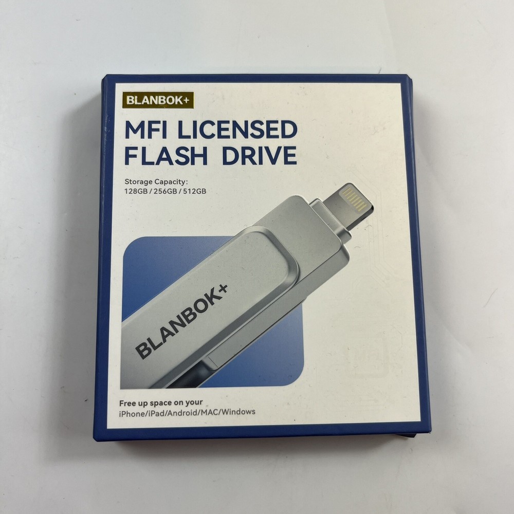 Blanbok+ MFI Licensed Flash Drive 128gb