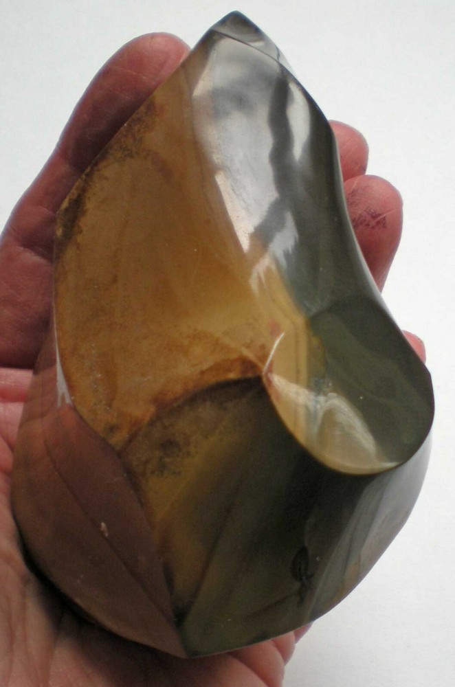 Polychrome Jasper Standing Stone Flame - Madagascar sc971