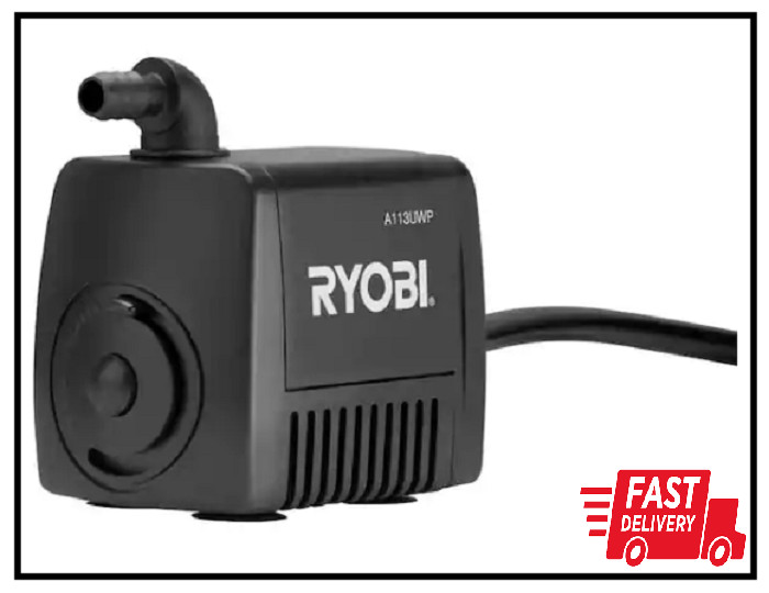 Ryobi Universal Wet Tile Saw Blade Cutter Water Pump Filter 40 GPH Accessory New