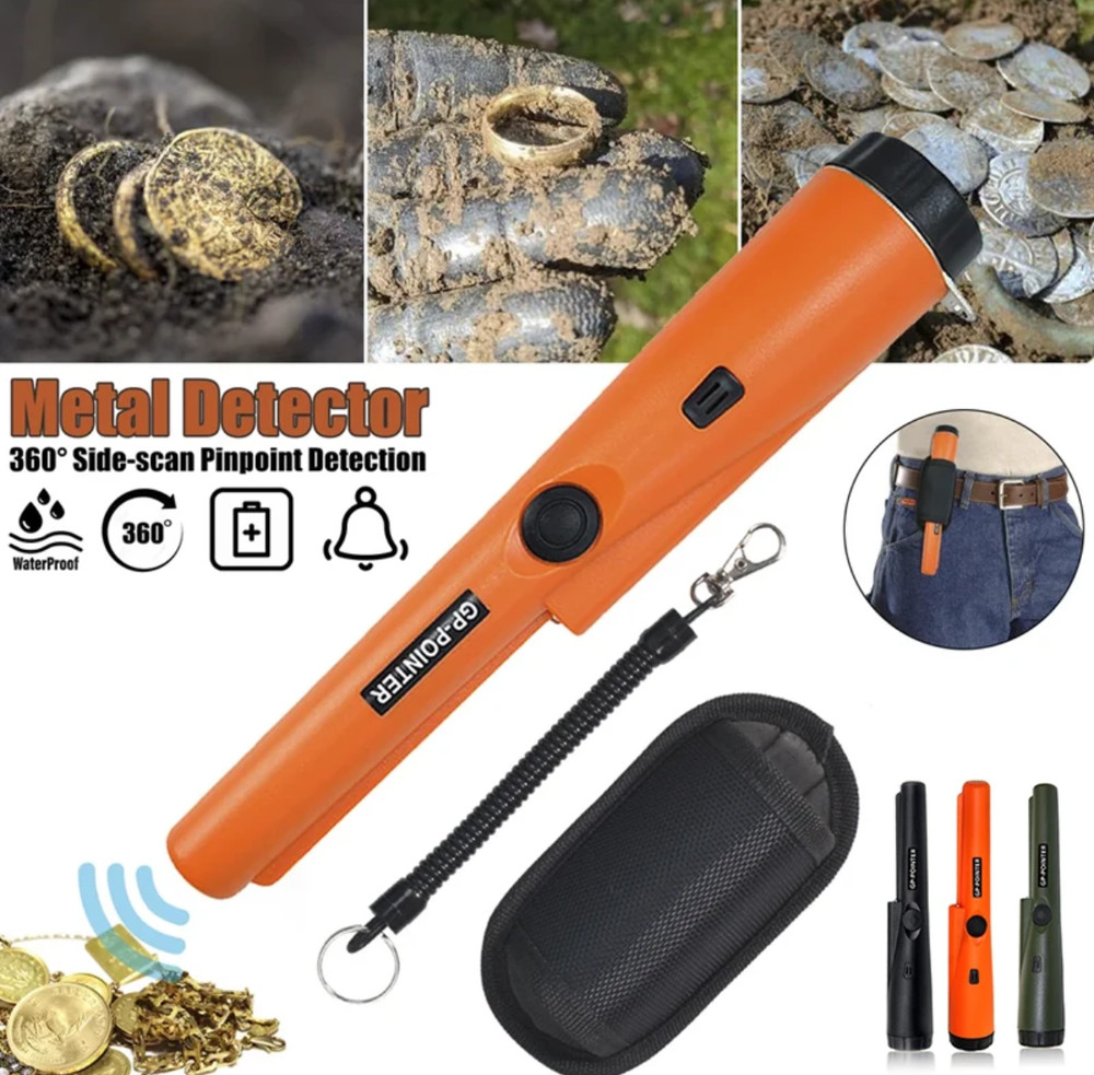 Metal Detector Handheld Pro Pinpointer Pointer Probe Waterproof Sensitive Tester