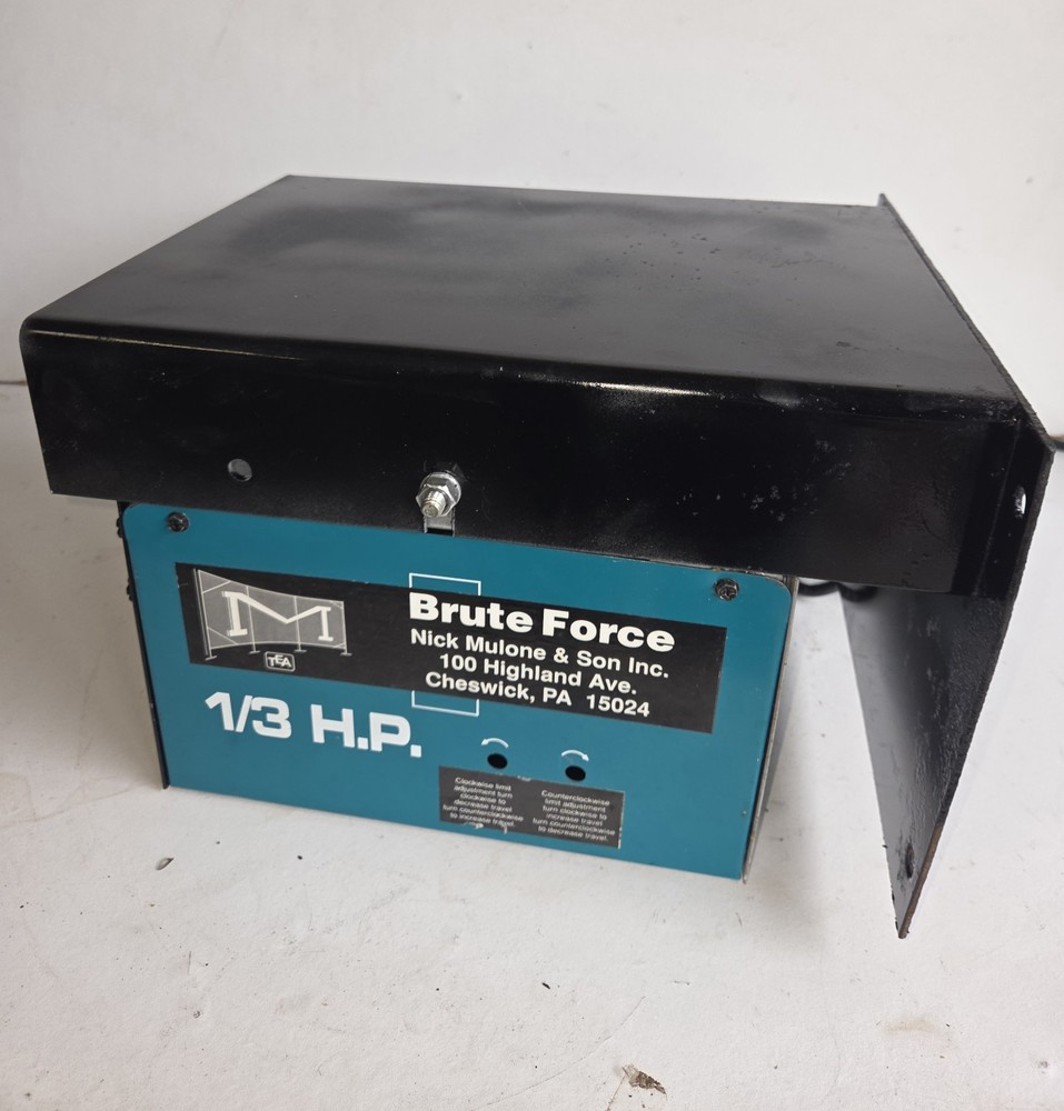 Brute Force Nick Malone 9300 Masking Power Unit 1/3HP Motorized Screen Operator