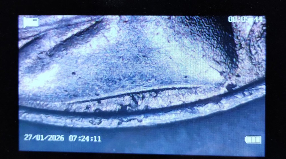 1962 Uncirculated Jefferson Nickel Multiple Errors/DD. No Initials.