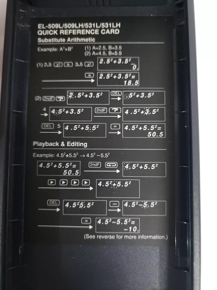 Sharp Scientific Calculator - EL-531LH - Advanced D.A.L - Working - VGC