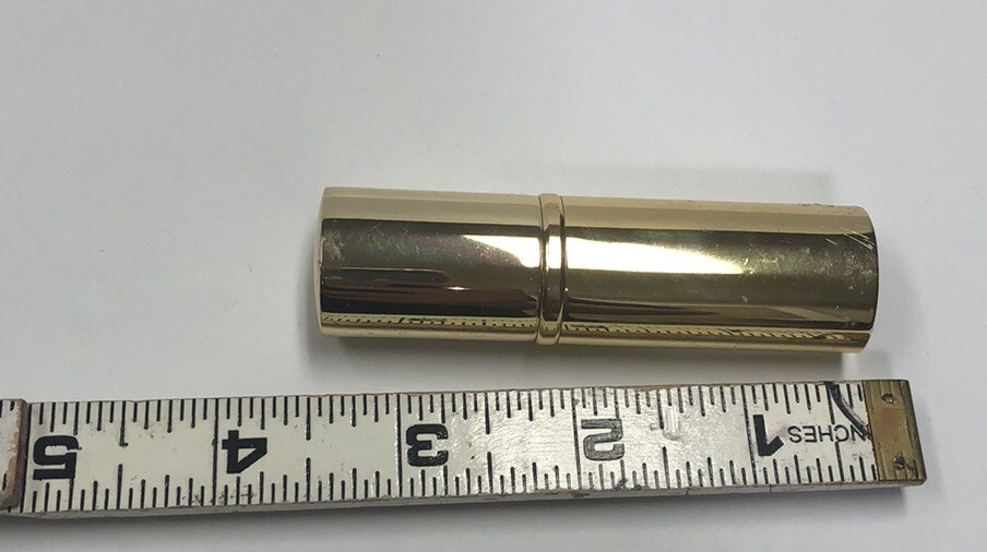 VINTAGE ESTEE LAUDER GOLD TONE REFILLABLE PURSE PERFUME SPRAY/ ATOMIZER AA8